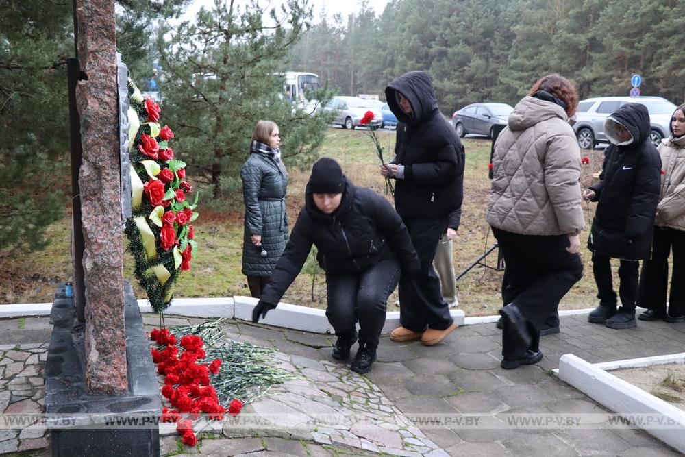 В Пинском районе почтили память жертв геноцида