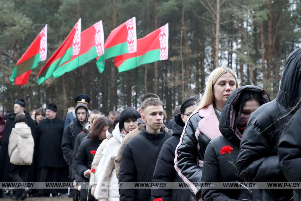 В Пинском районе почтили память жертв геноцида