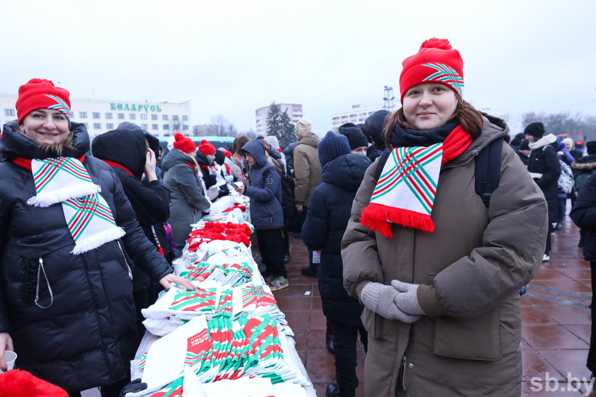 О «Марафоне единства» напомнит шапка с полесской пропиской