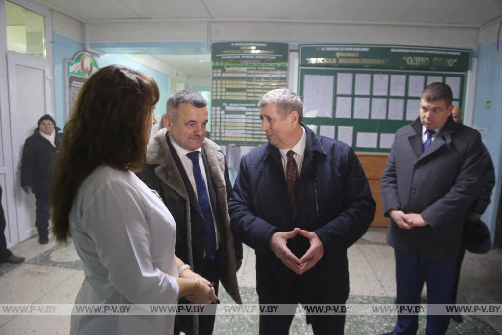 Член Президиума Совета Республики Михаил Русый посетил Пинск Член Президиума Совета Республики Михаил Русый посетил Пинск