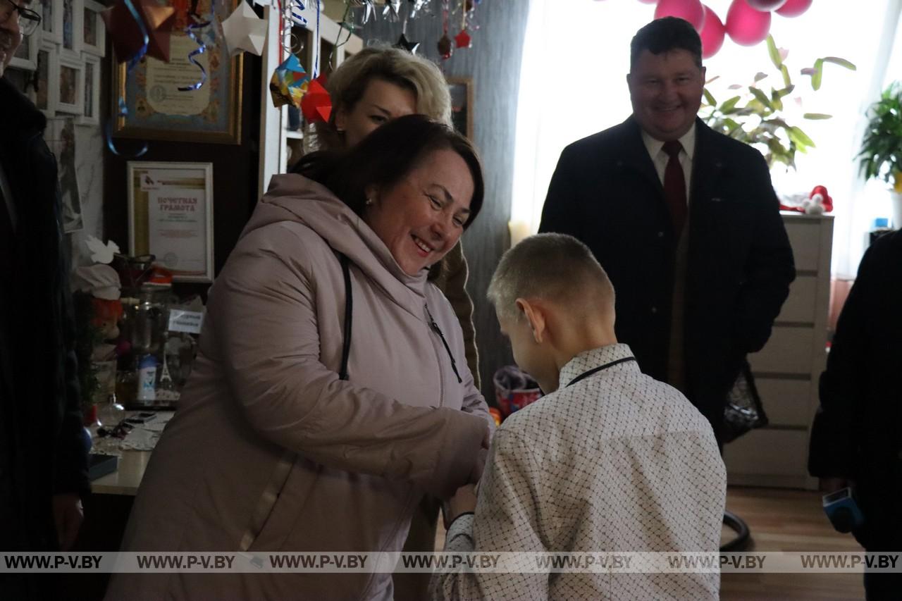 Сходили в гости к ребятам из домов семейного типа