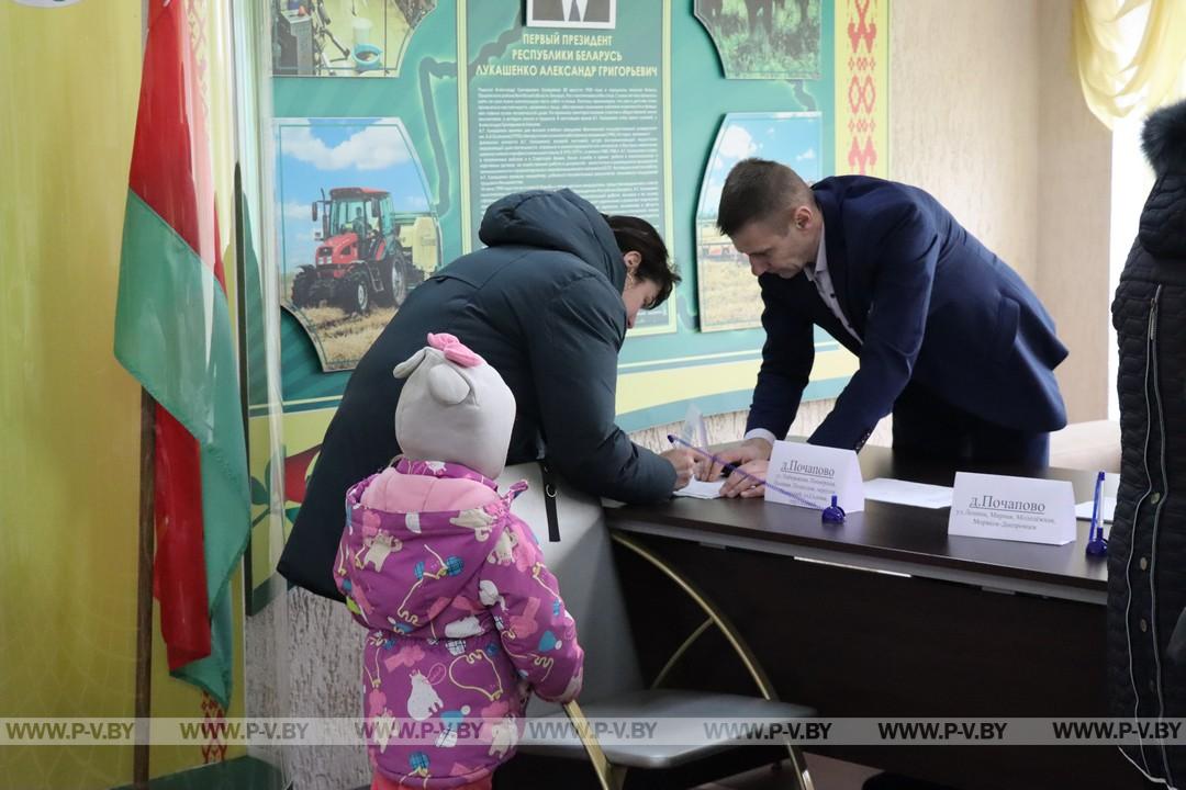 Обстановка на участке № 10 в Почапово спокойная