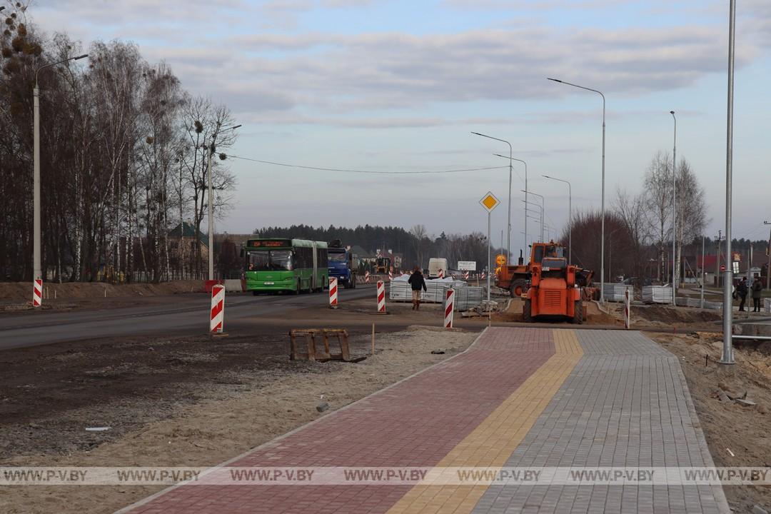 В октябре 2024 года началась реконструкция участка автотрассы Р-6