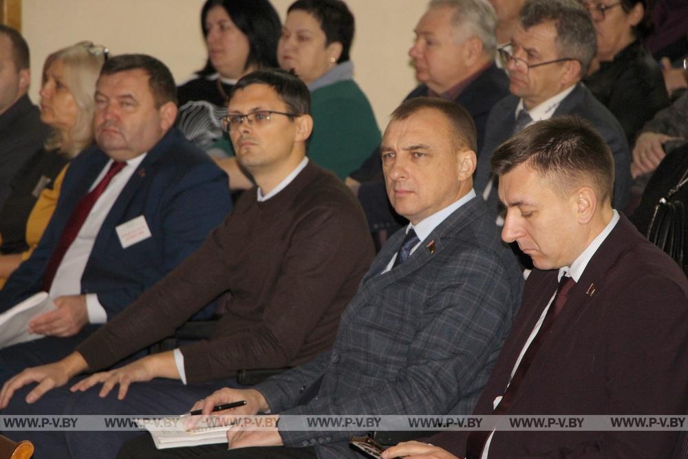 В Пинском районе прошел тренинг для руководящего состава участковых избирательных комиссий