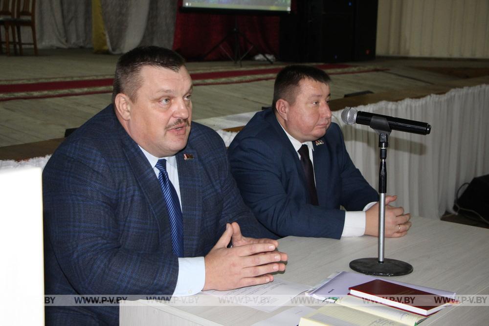 В Пинском районе прошел тренинг для руководящего состава участковых избирательных комиссий