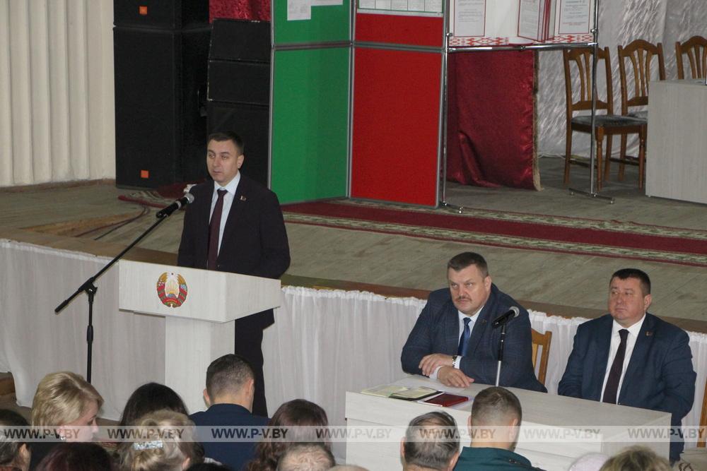 В Пинском районе прошел тренинг для руководящего состава участковых избирательных комиссий