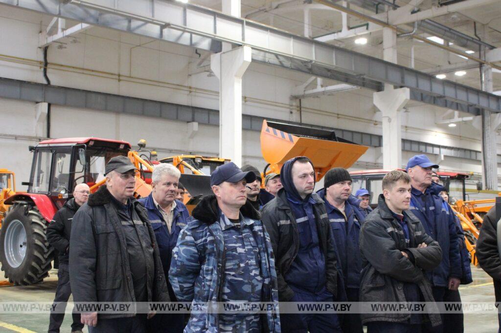 В преддверии выборов-2025 состоялась встреча в ЗАО «Амкодор-Пинск» В преддверии выборов-2025 состоялась встреча в ЗАО «Амкодор-Пинск»