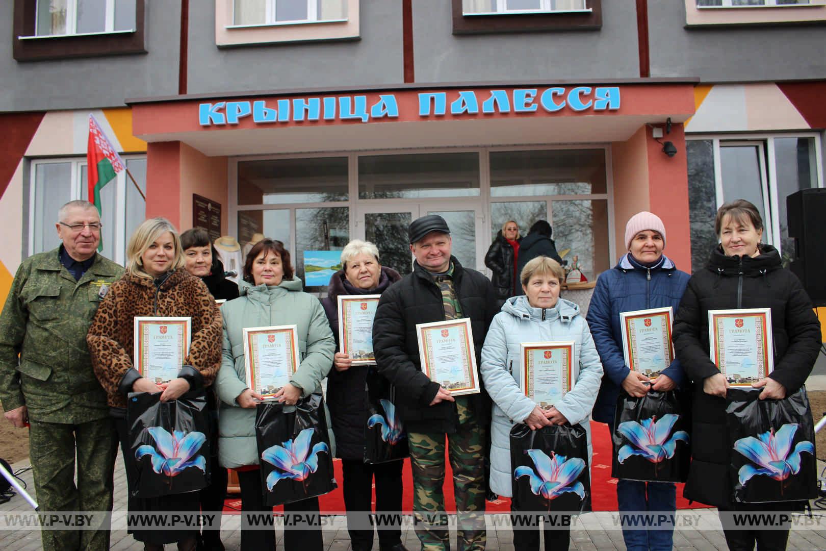 Пинская фабрика художественных изделий «Крыніца Палесся» торжественно открыла свои двери после реконструкции