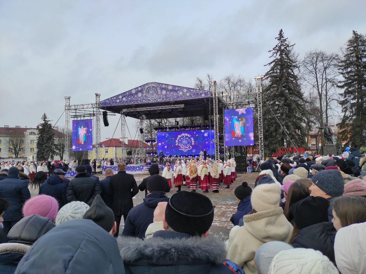 Пинчане приняли участие в фестивале «Берестейские сани-2025» в Кобрине