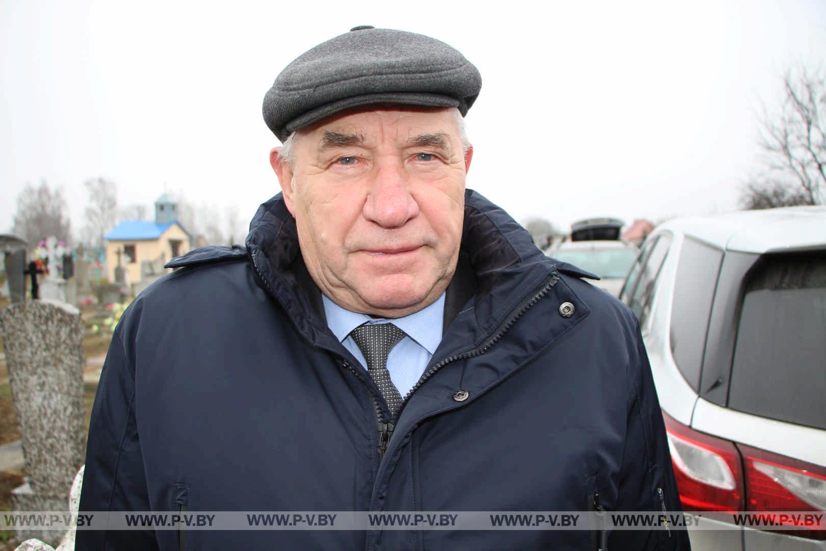 Юбілей Васіля Маісеевіча Гарошкі супаў з 85-годдзем утварэння Пінскага раёна