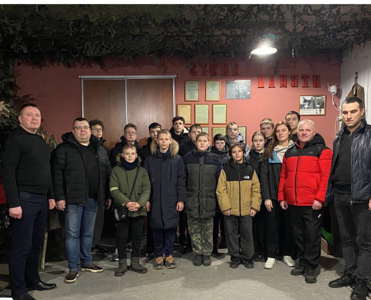 Учащиеся Жидченской средней школы посетили штаб-музей «Полесский солдат»