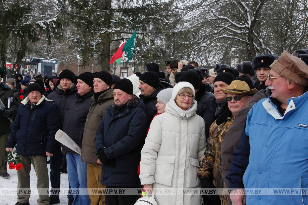 15 февраля в Пинске, как и по всей Беларуси, отмечается День памяти воинов-интернационалистов