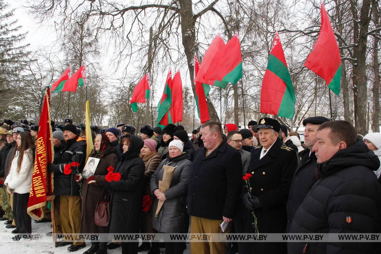 15 февраля в Пинске, как и по всей Беларуси, отмечается День памяти воинов-интернационалистов