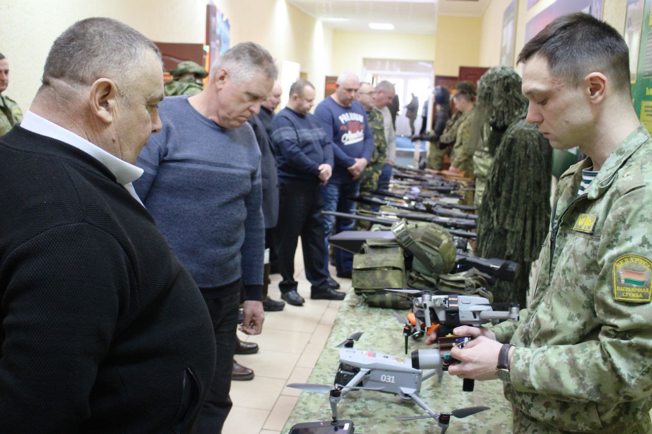 Слет добровольных дружин состоялся в Пинском погранотряде