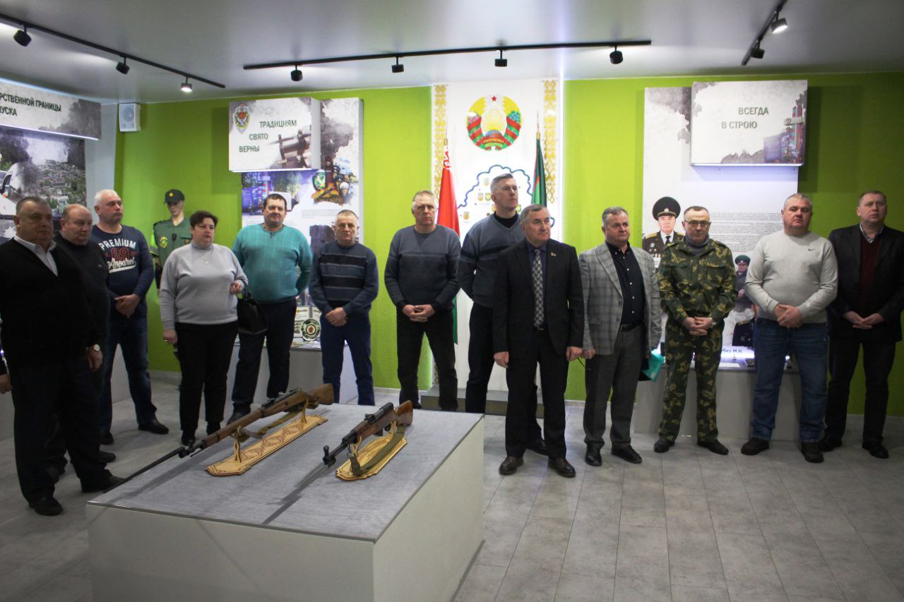Слет добровольных дружин состоялся в Пинском погранотряде
