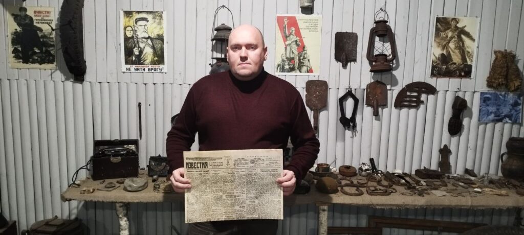 В клубе «Полесский солдат» появились уникальные экспонаты