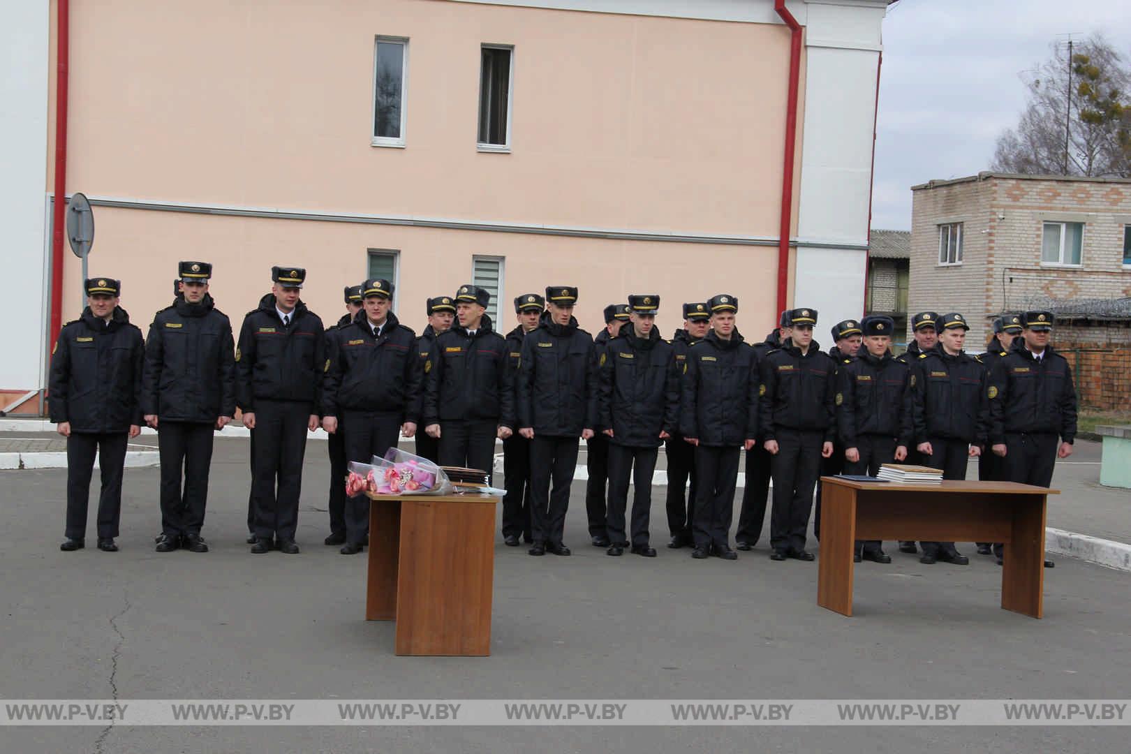 В День образования милиции на Пинщине открыли памятный знак сотрудникам, погибшим при исполнении служебных обязанностей