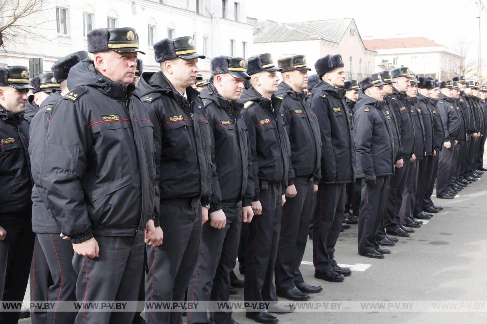 В День образования милиции на Пинщине открыли памятный знак сотрудникам, погибшим при исполнении служебных обязанностей