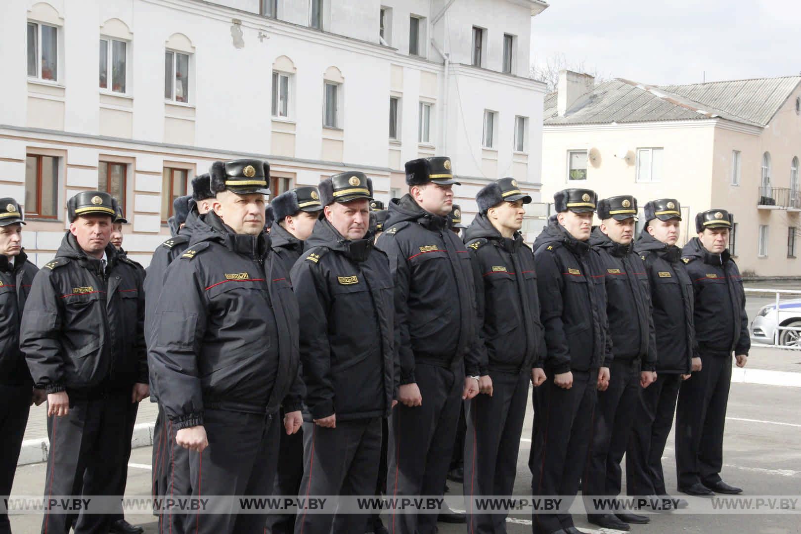 В День образования милиции на Пинщине открыли памятный знак сотрудникам, погибшим при исполнении служебных обязанностей