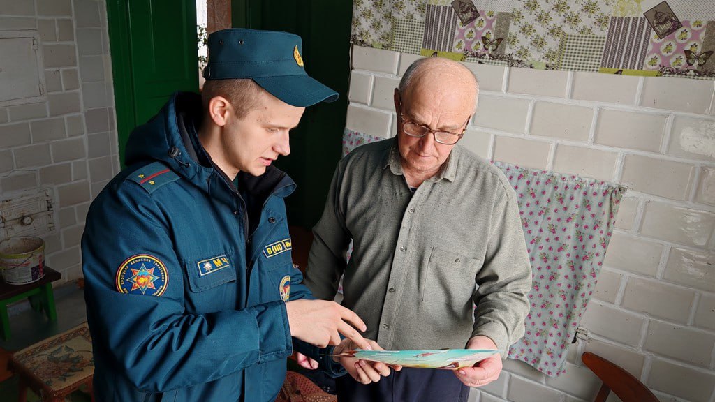 «Дом без пожара» на территории Городищенского и Молотковичского сельских Советов