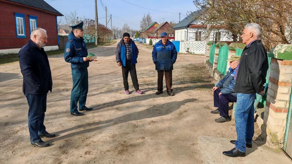 «Дом без пожара» на территории Городищенского и Молотковичского сельских Советов