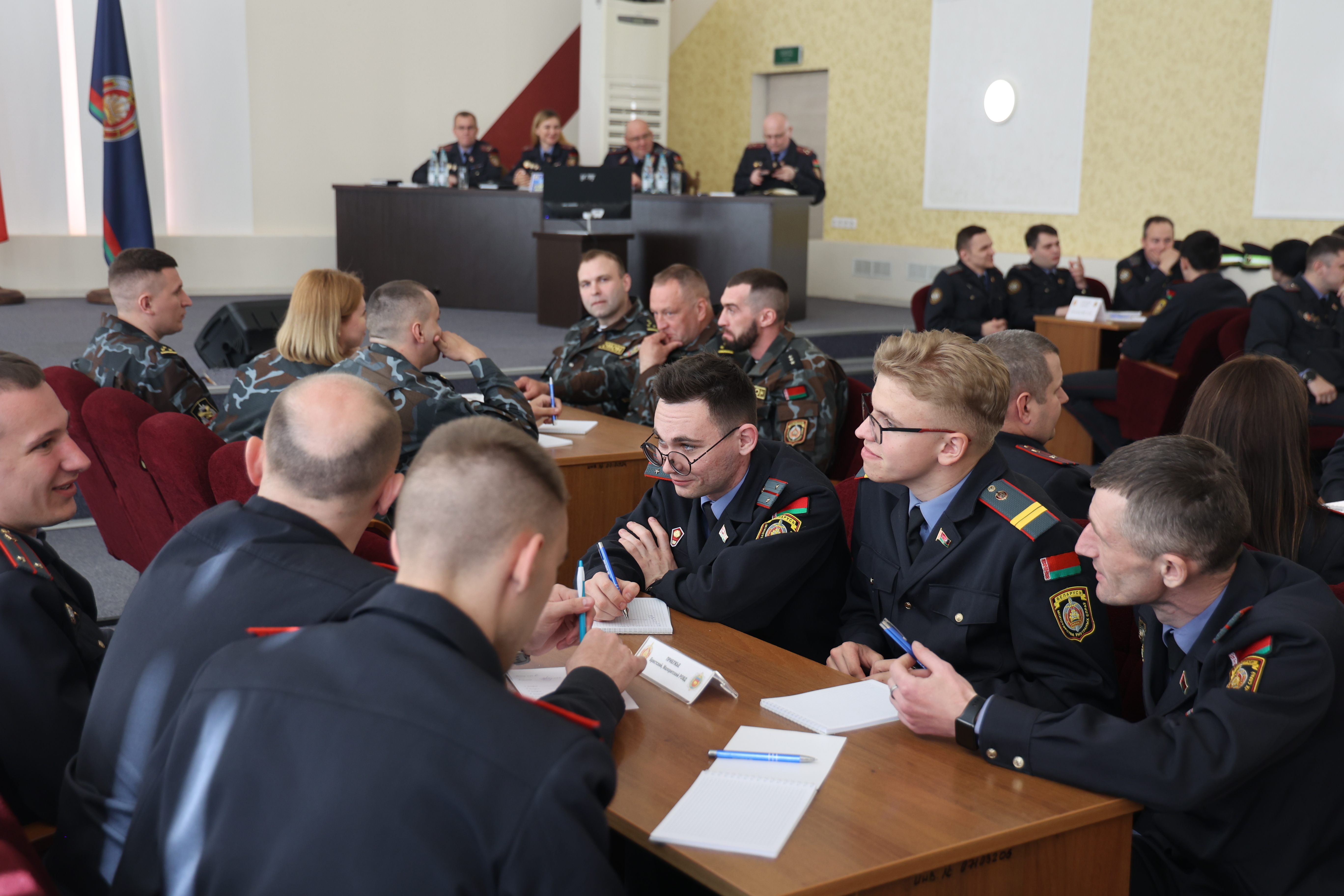 УВД Брестского облисполкома провело интеллектуальную игру «Брейн-ринг»