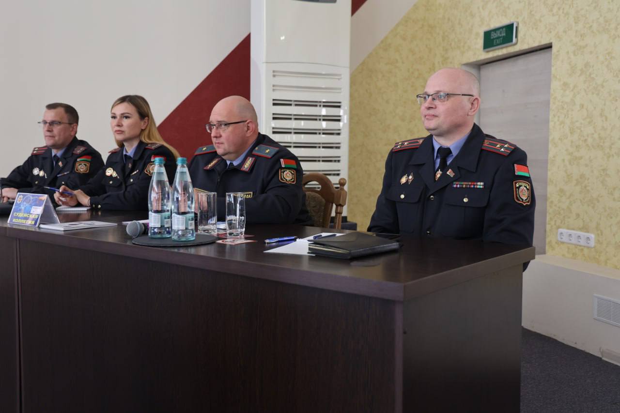 УВД Брестского облисполкома провело интеллектуальную игру «Брейн-ринг»
