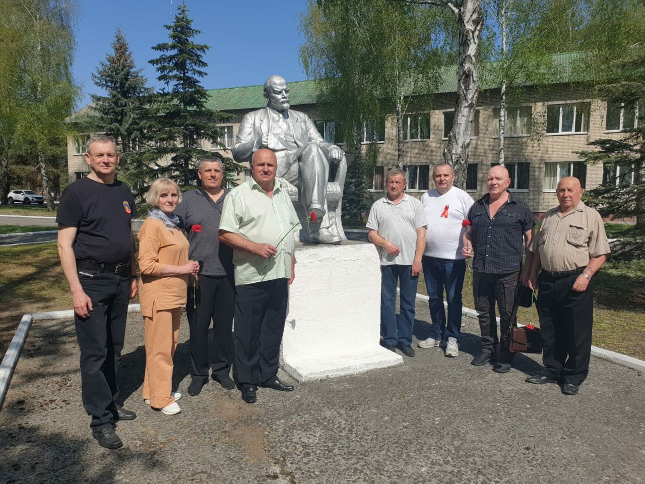 155-летие со дня рождения Владимира Ленина отметили в Пинске
