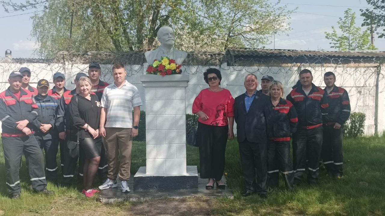 155-летие со дня рождения Владимира Ленина отметили в Пинске