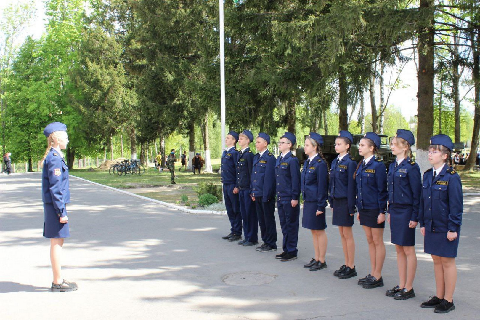 Деревня Охово продолжает принимать участников военно-патриотических игр