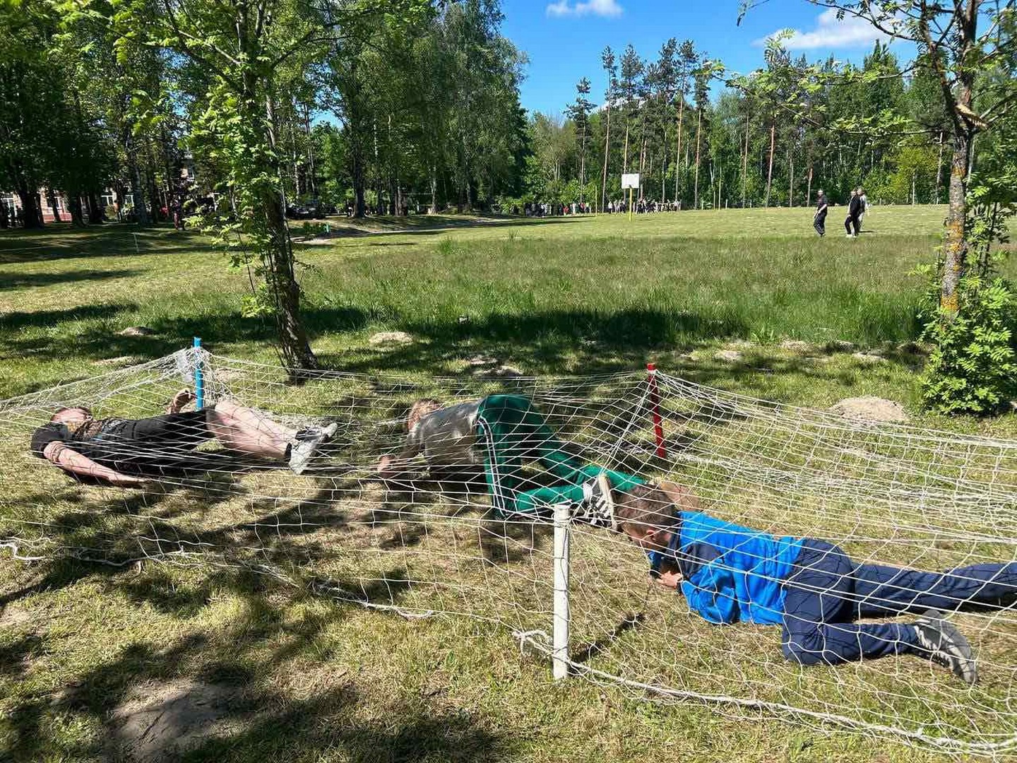 Деревня Охово продолжает принимать участников военно-патриотических игр