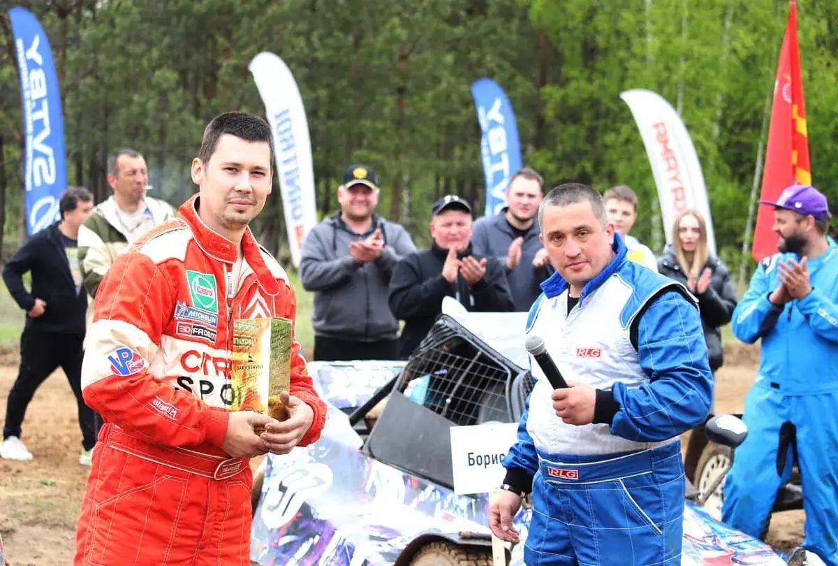 Андрей Бычков – серебряный призер чемпионата Беларуси по автокроссу
