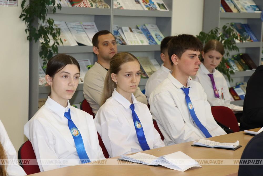 Пинские школьники рассказали, какой след в истории их семей оставила Великая Отечественная война