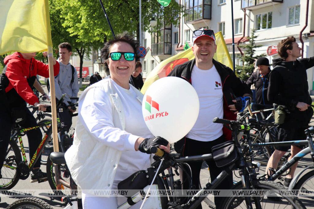 Велопробег в Пинске: «За мир и созидательный труд!»