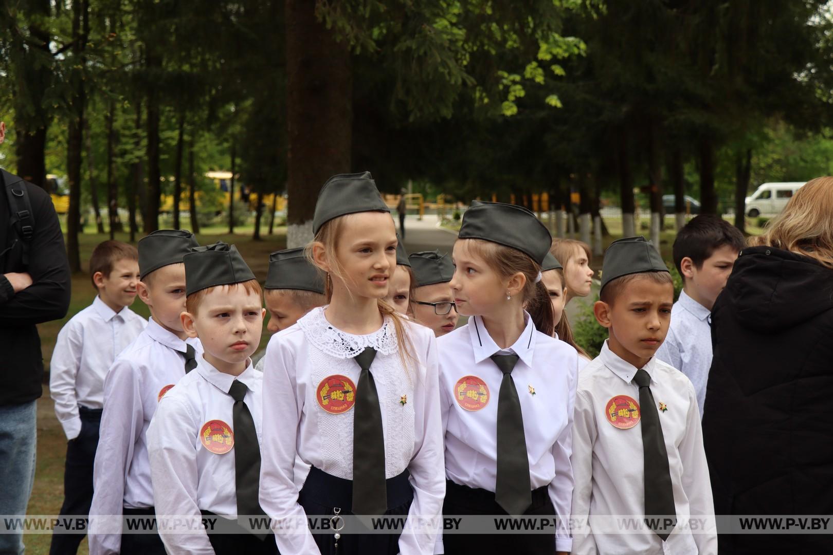 Районный этап республиканской военно-патриотической игры «Зарничка» состоялся в д. Охово