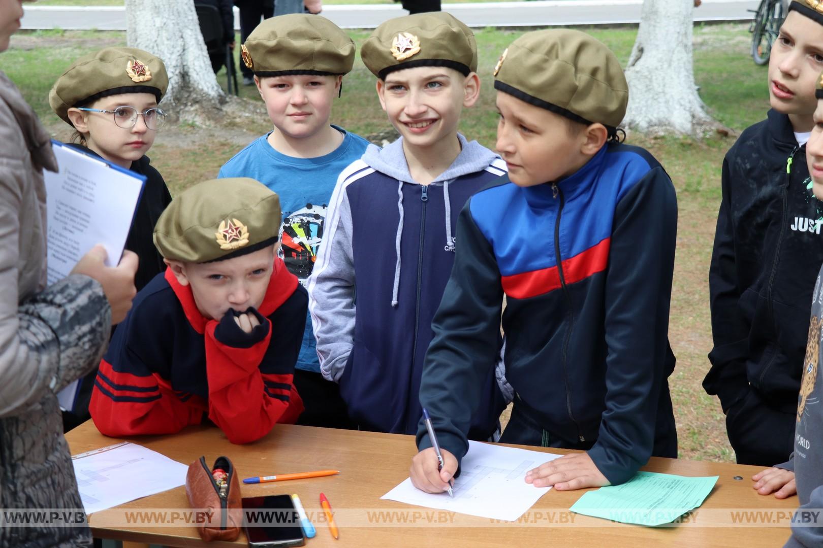 Районный этап республиканской военно-патриотической игры «Зарничка» состоялся в д. Охово