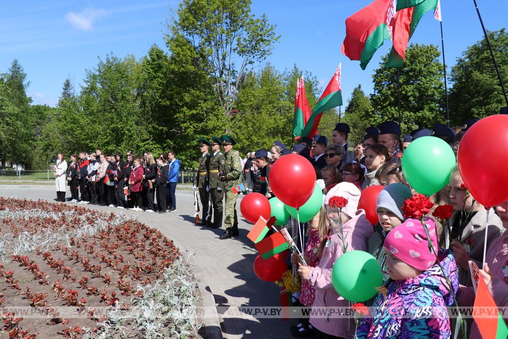 В Пинском районе открыли соборный памятник 80-летия Победы 