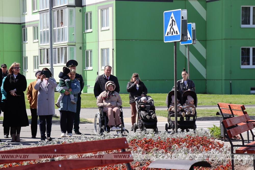 В Пинском районе открыли соборный памятник 80-летия Победы 