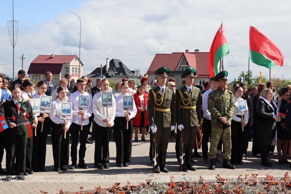 В Пинском районе открыли соборный памятник 80-летия Победы 