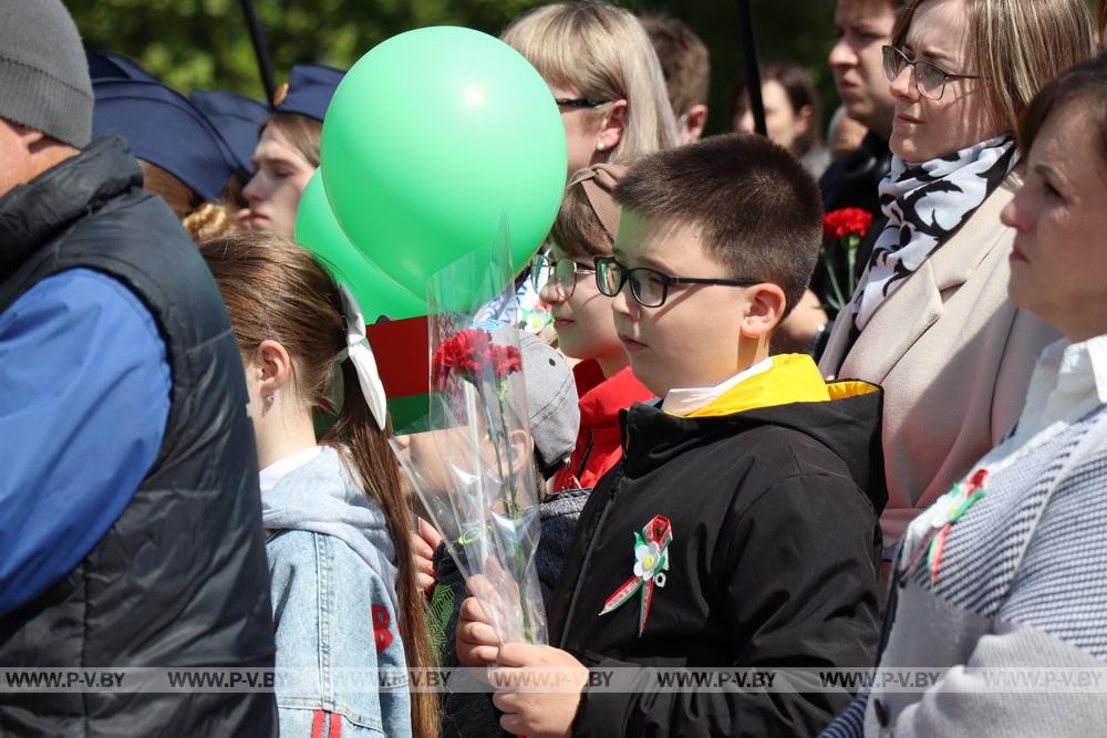 В Пинском районе открыли соборный памятник 80-летия Победы