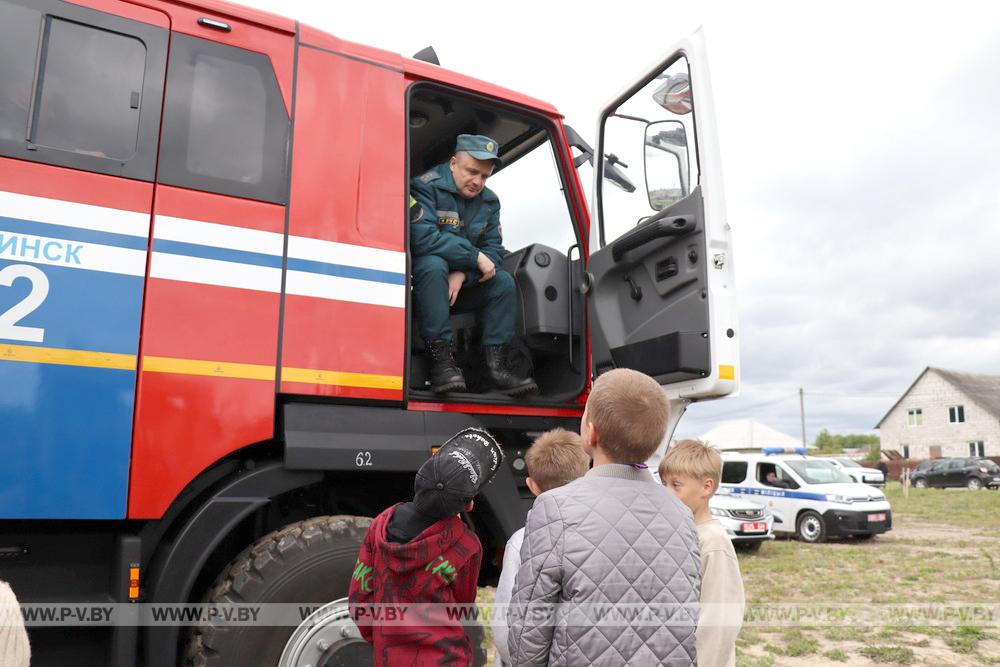 В Пинске в микрорайоне Верасы прошел семейный праздник