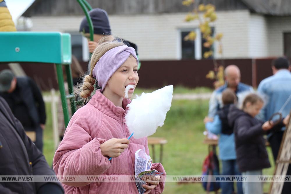В Пинске в микрорайоне Верасы прошел семейный праздник