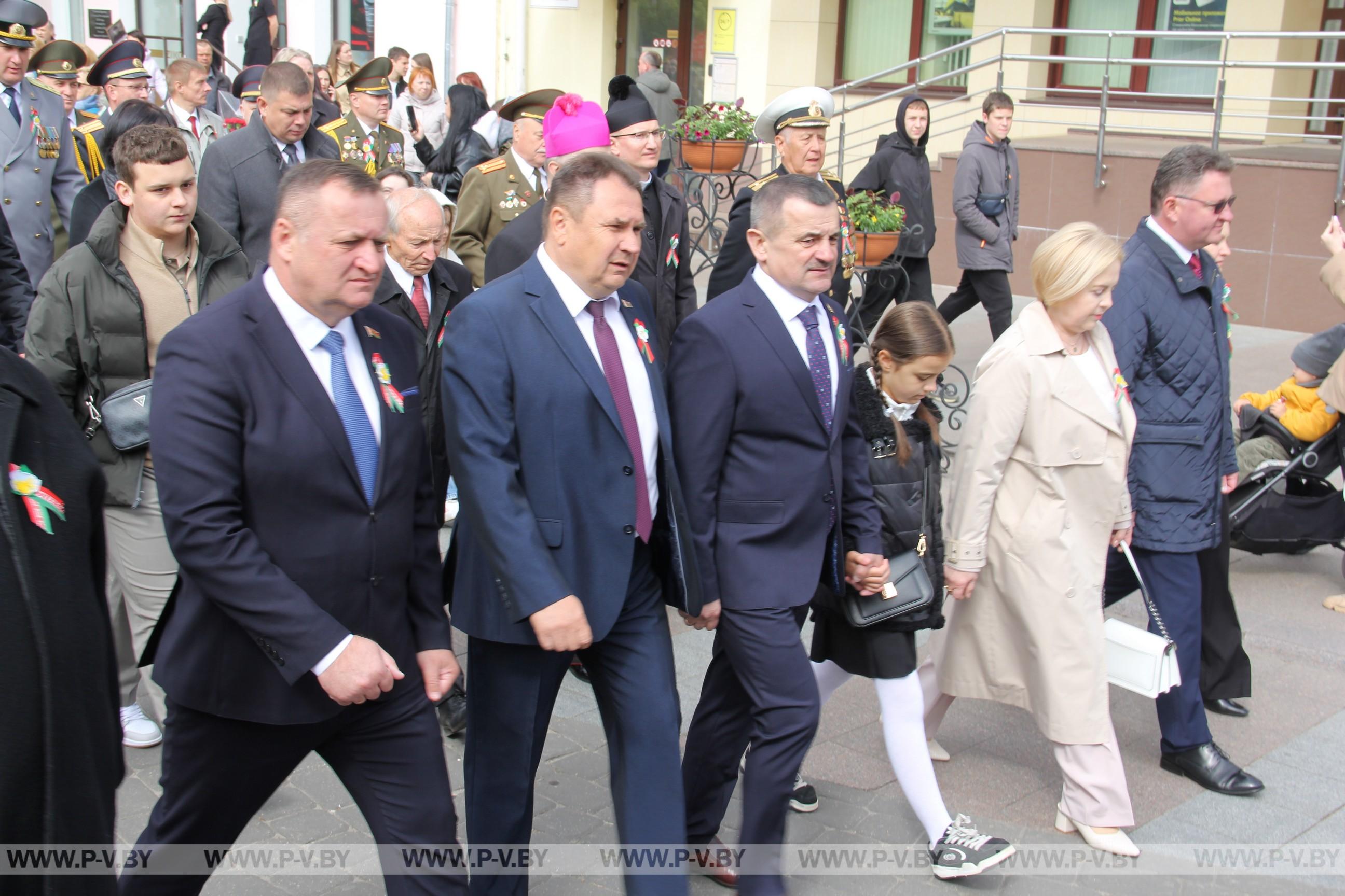 Пинск празднует день Победы