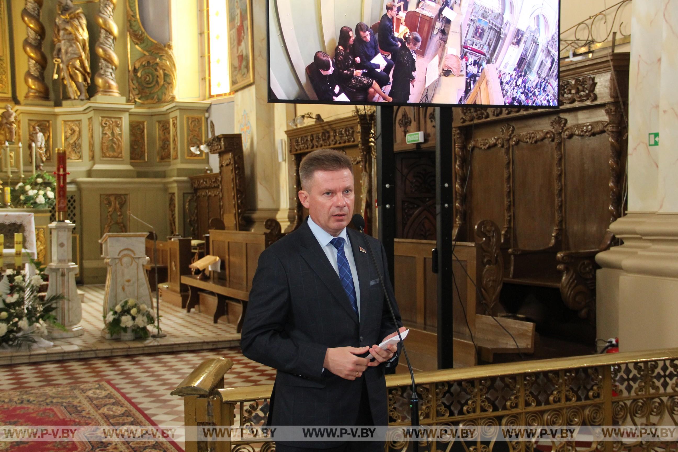 В Пинске открылся фестиваль духовной и академической органной музыки