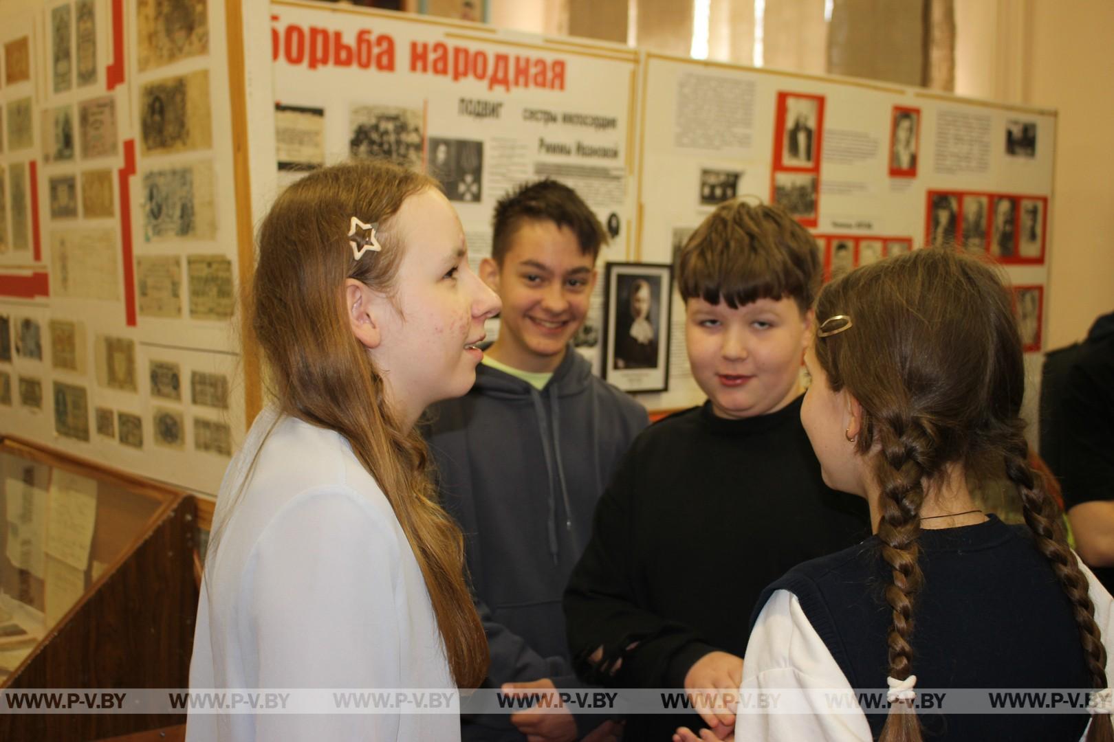 Народный историко-краеведческий музей Логишинской школы заинтересовал минчан