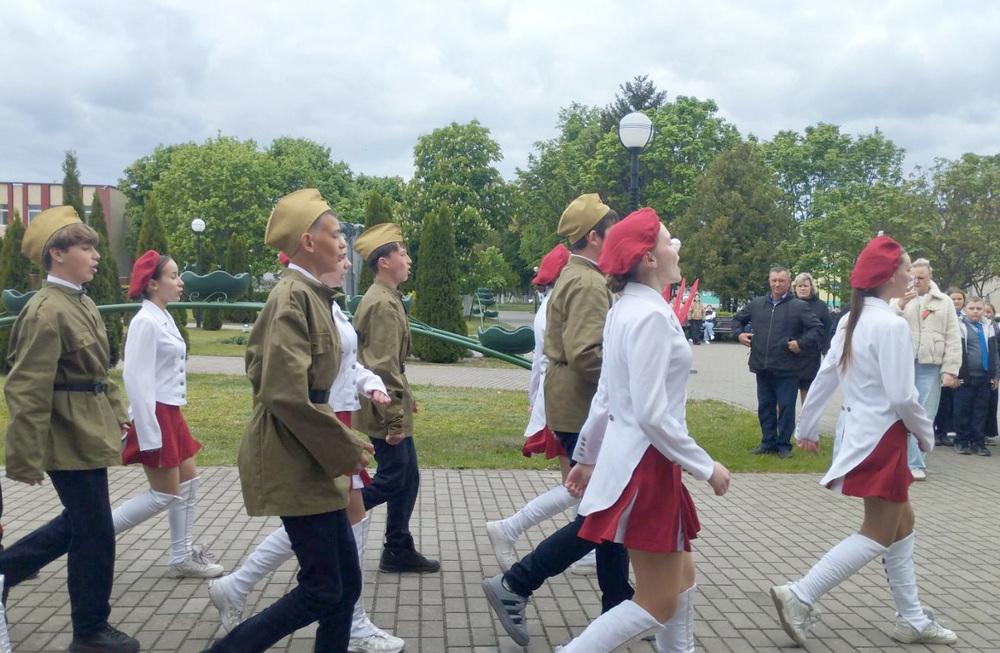 В Парохонской школе растут патриоты