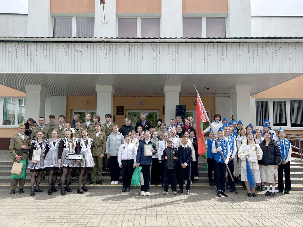 В Парохонской школе растут патриоты