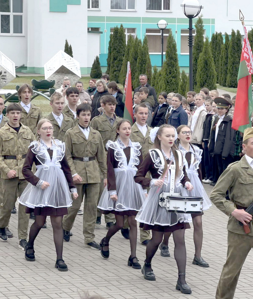 В Парохонской школе растут патриоты