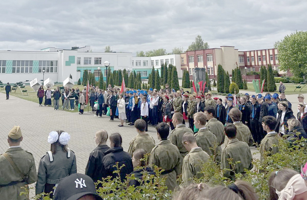В Парохонской школе растут патриоты