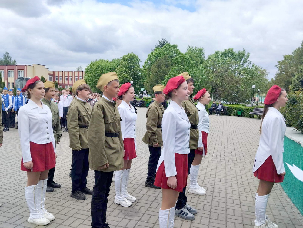В Парохонской школе растут патриоты
